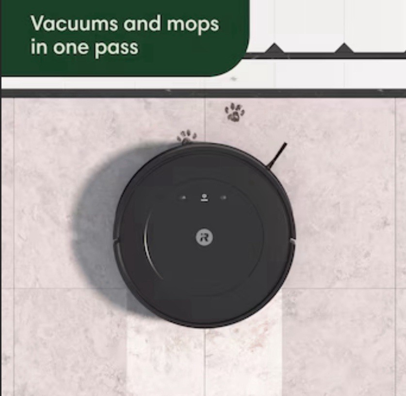 iRobot Roomba Combo Essential RVG-Y1 Robotic Vacuum Cleaner