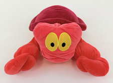Disney Large Plush Sebastian From The Little Mermaid Hermit Crab