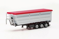 Herpa SZ Stahlmulden-Auflieger, silber 077057