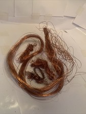 1 Kilo Scrap Copper Tie Wire Bright Dirty Stripped Size 4 Cast Craft Art Jewelry