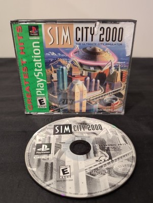 Sim City 2000 PS1 Playstation PS1