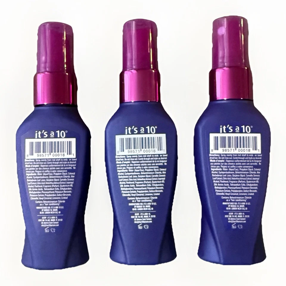 It's A 10 Miracle Leave-In Conditioner 2 oz (3pcs) Brand New - Image 2 of 3