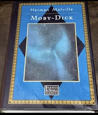 Moby Dick Hardcover by Herman Melville 1993 Barnes & Noble Books 