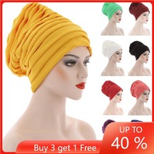 African Women Aso Oke Headwear Headtie Bonnet Turban Hijab Head Wrap Scarf Caps