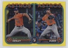 2024 Topps Update Rookie Combo Yellow Blair Henley Shawn Dubin #US252 2i7