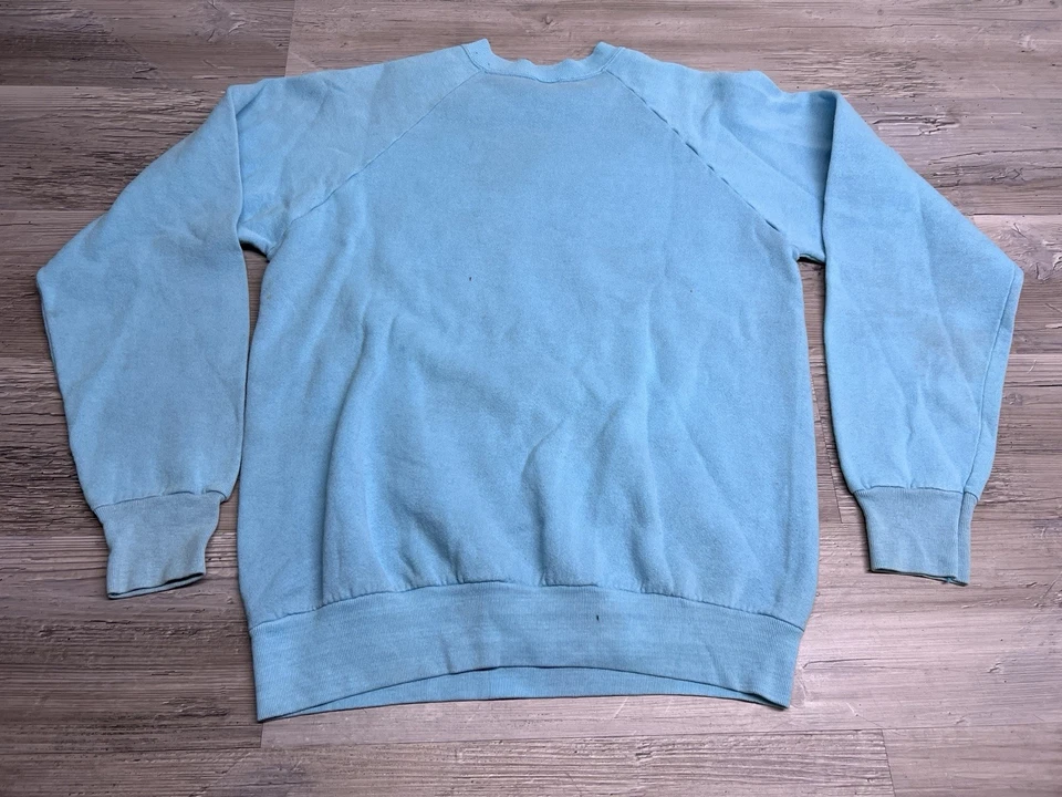 Vtg 90s Kitty Cat Crewneck Sweatshirt Medium Grandma Core Cats Hearts USA Made L - Image 2 of 4