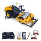 1/50 Mini Remote Control Road Roller Electric Construction Vehicle Sounds Effect — photo 6
