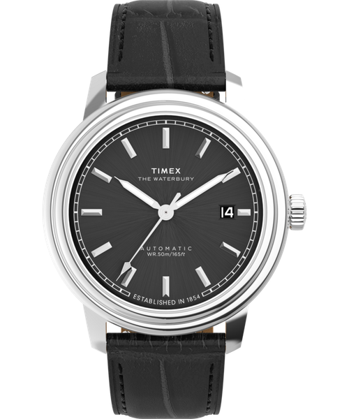Timex Waterbury Metropolitan Schwarz Herren Armbanduhr TW2Y23000-image
