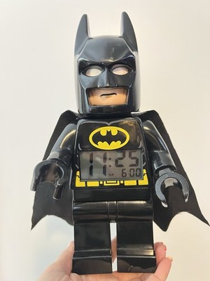 LEGO DC Super Heroes Batman Digital Alarm Clock Lighted Vintage 2013