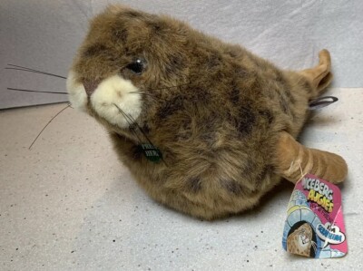 2001 Iceberg Augies Polar Friends SERAPHINA SEAL Collectible Plush Talking Toy