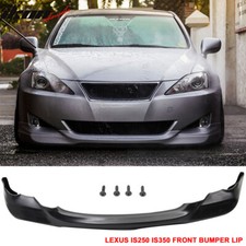 Fits 06-08 Lexus Is250 Is350 Ins Style Front Bumper Lip Spoiler Kit Pu Unpainted