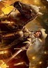 Gold Stamp Art Series SEASONED CATHAR  mtg NM Innistrad: Midnight Hunt