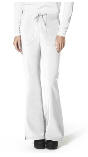 Carhartt Women's Size XS White Force Cross-flex Drawstring Scrub Pants C52210A - Picture 1 of 3