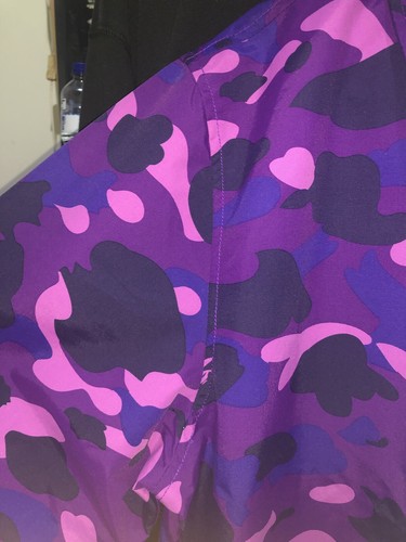 BAPE A Bathing Ape Purple Camo Jacket Medium Brand New With Tags *AUTHENTIC* - Picture 5 of 16