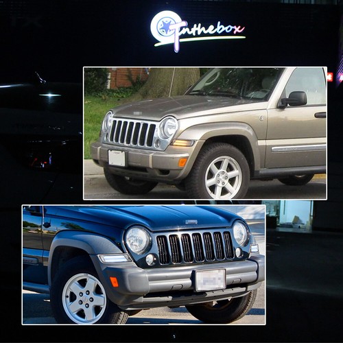For 05-07 Jeep Liberty Clear Lens Front Corner Dynamic Amber LED Signal DRL Lamp - Picture 12 of 12