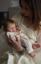 Lifelike Reborn Baby Dolls 20in Full Vinyl Body Sleeping Real Life Newborn Girl