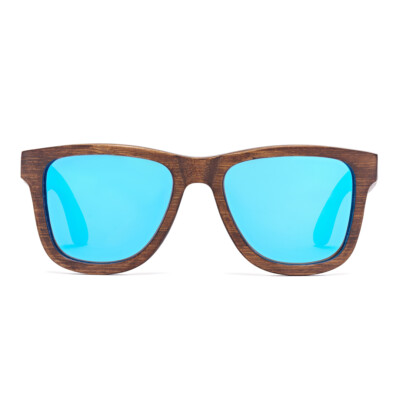 Herren Sonnenbrille Bambus 140/143mm polarisiert UV400 Herrensonnenbrille modern