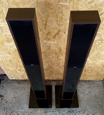 2x Teufel Columa CL 200 Mk2 Front Satelliten Lautsprecher * 2 Basstreiber * HOLZ