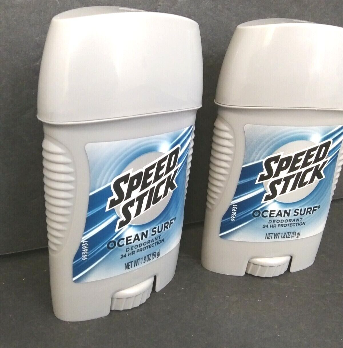 Speed Stick Deodorant Gel Mens Ocean Surf 1.8 Oz 24 Hr Protection Set Of 2 NEW