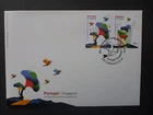 PORTUGAL 2021 Joint Issue with Singapore Set 2 Stamps FDC