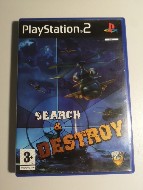 Search & Destroy complet sur Playstation 2 - PS2 FRA PAL DUTCH ALL