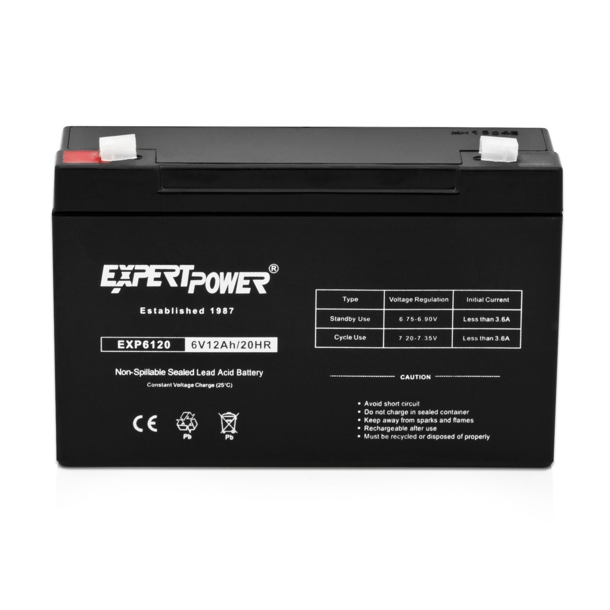 ExpertPower SLA Battery Collection — 12V & 6V Sealed Lead Acid Batteries, 4.5Ah To 20Ah 13 thumbnail image