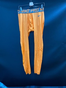 orange nike compression pants