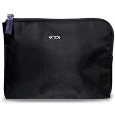 TUMI Amenity Travel Toiletry Bag Case Kit Delta First Class Black NEW