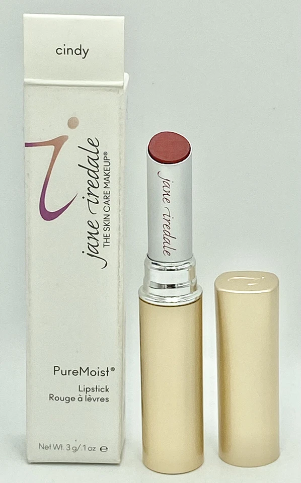 Jane Iredale PureMoist Lipstick "CINDY" 3g / 0.1 oz. Full Size NIB - Image 2 of 4