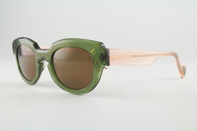 Authentic Anne et Valentin SMITH 1005 44mm Translucent Green Peach Italy