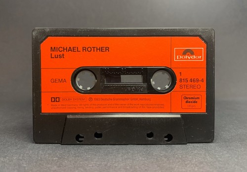 Michael Rother LUST Cassette 815 469-4 **WEST GERMAN 1ST ISSUE 1983** NEAR MINT - Picture 6 of 9