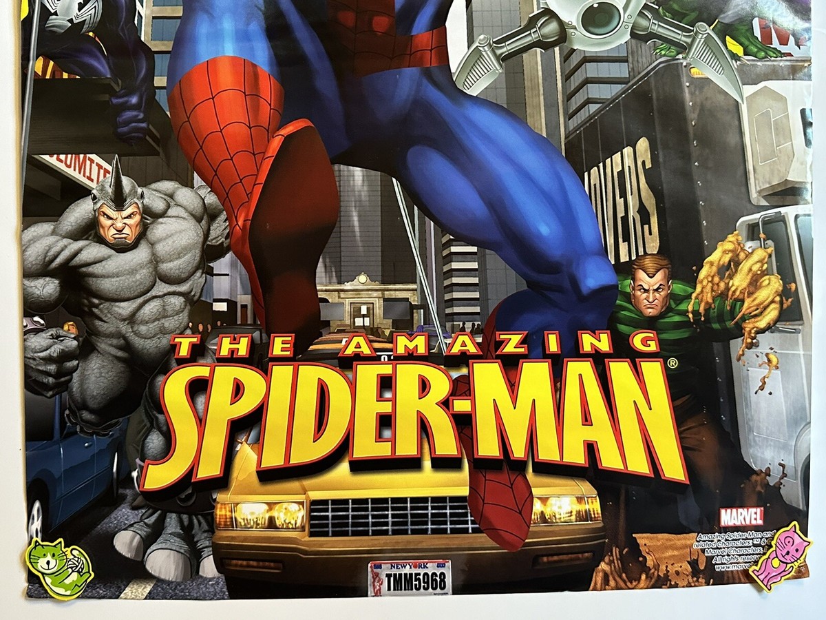THE AMAZING SPIDER-MAN AND VILLAINS 20x30