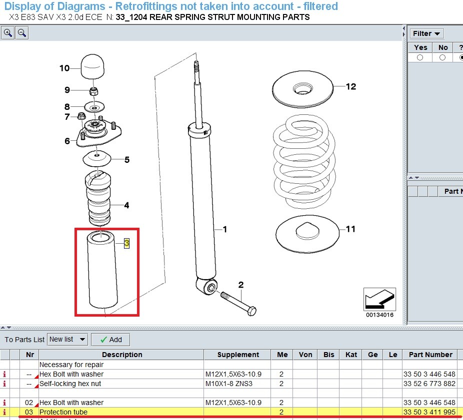 BMW Threaded Bolt for Rear Axle Rubber Mounts 33503411995 eBay