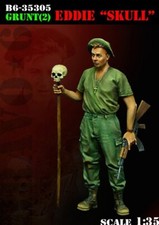 BRAVO 6 35305 VIETNAM WAR GRUNT 2 EDDIE "SKULL" 1:35