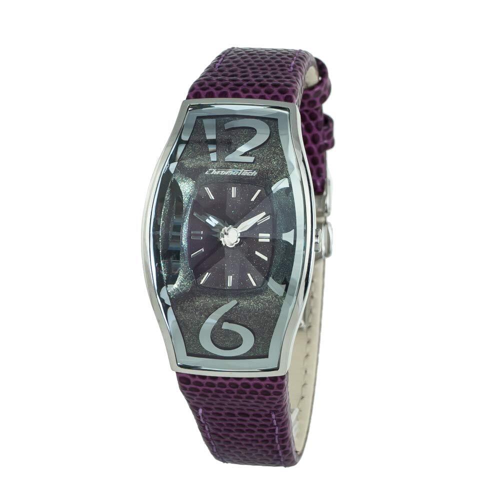 ChronoTech Womens Analogue Quartz Watch with Leather Strap CT7932AL-89