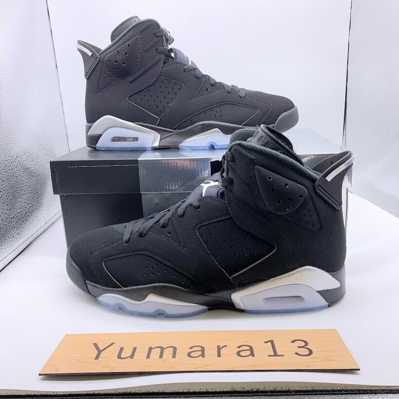Nike Air Jordan 6 Black Metallic Silver Chrome DX2836-001 Nike Air Jordan 6 Black Metallic Silver Chrome DX2836-001