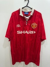 Original - Vintage Manchester United 1992-94 Home Football Shirt – Size L