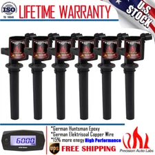 Set of 6 Ignition Coil FD502 DG500 DG513 For Ford Escape Mazda Mercury 3.0L V6
