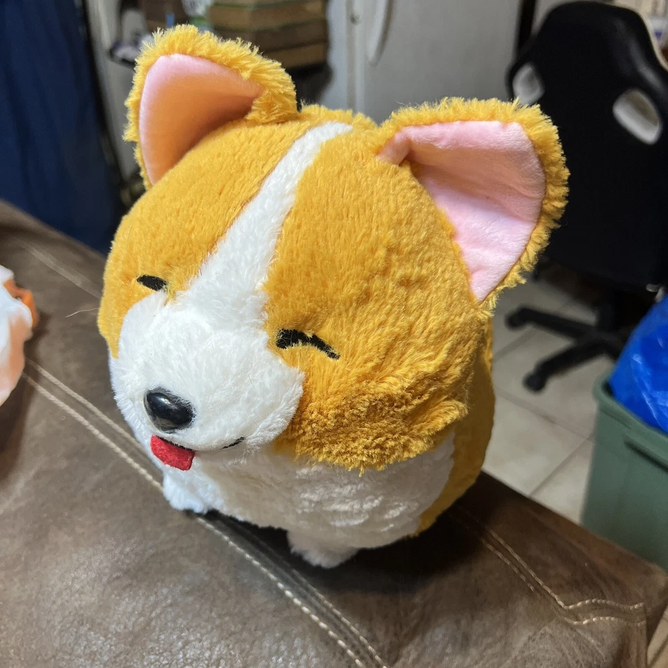 Bobby Bear Plush Stuffed Corgi Dog Puppy Slit Eyes Collect 14 Inch Long READ - Image 4 of 4