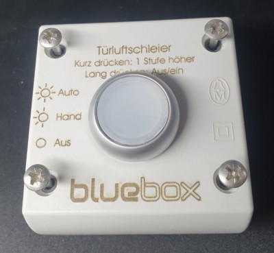 Digitronic Eaton Türluftschleier Bedientaster Leuchttaster Bluebox