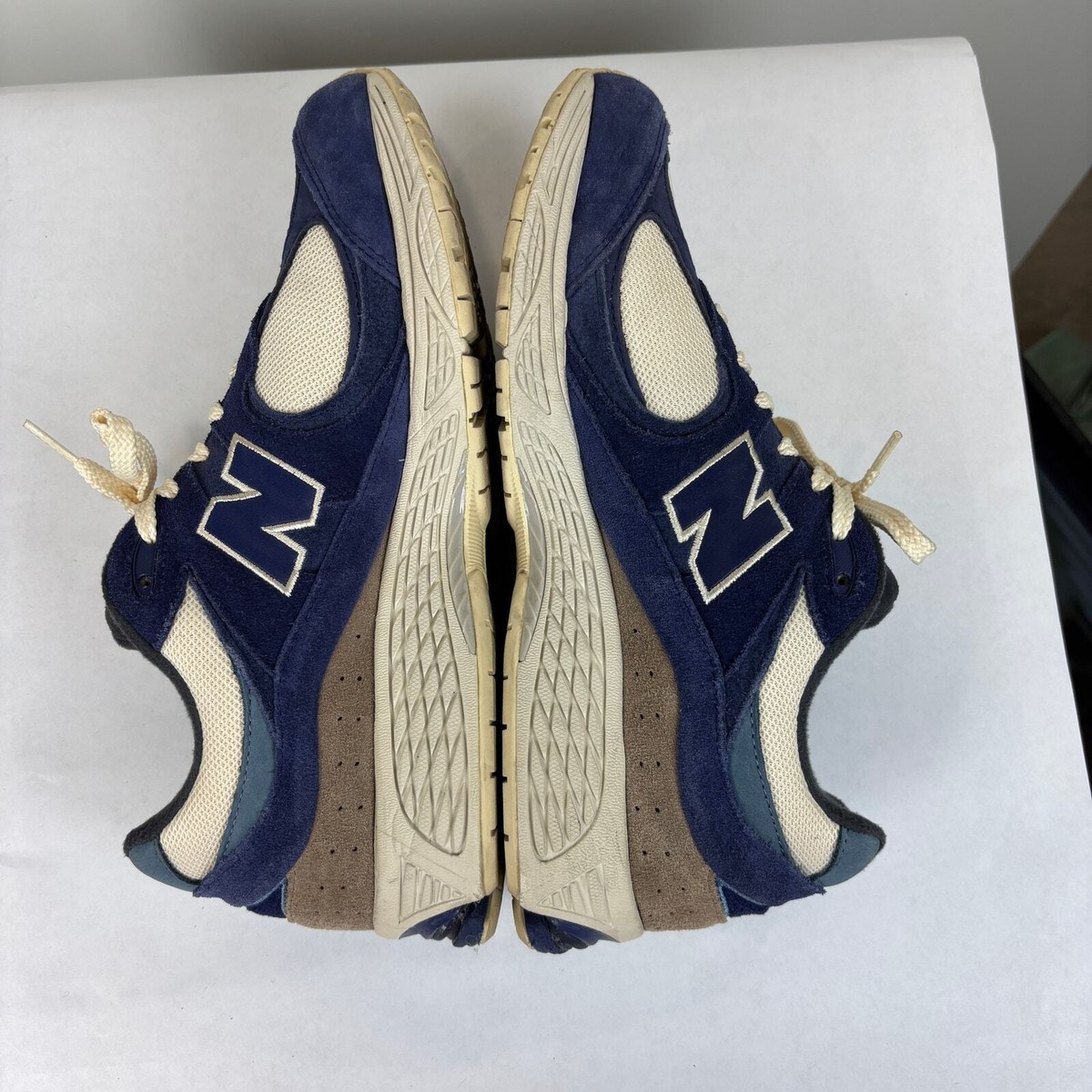 New Balance 2002R Night Tide Shoes Sneakers Men\'s 10.5 Run Walk Comfort Work New Balance 2002R Night Tide Cream for Sale | Authenticity  main image 2
