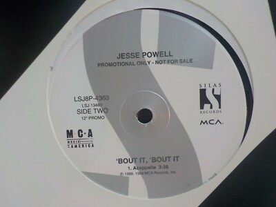 Jesse Powell 'Bout It, 'Bout It 1999 R&B Soul 12'' vinyl