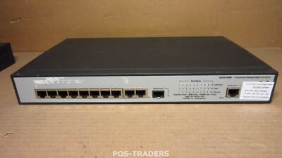 3Com 3CDSG10PWR OfficeConnect Managed 10Ports Gigabit PoE Switch 