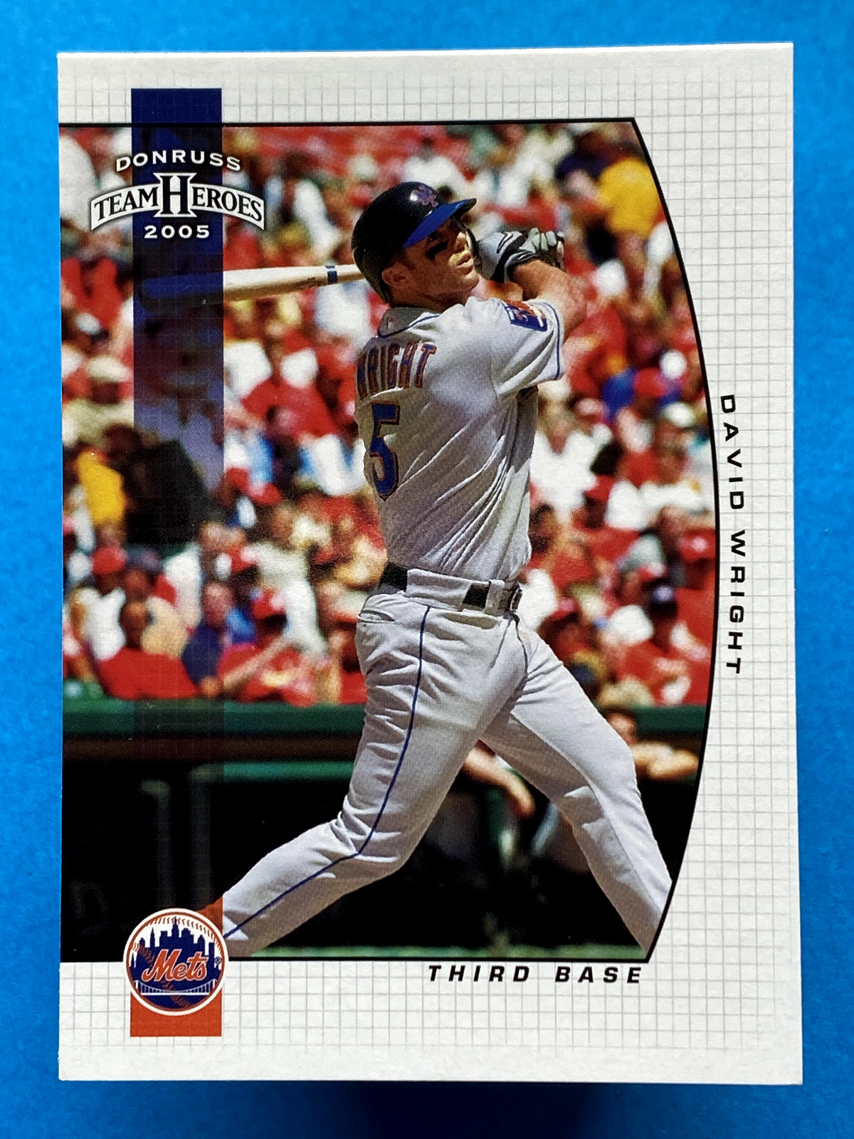 David Wright 2005 Donruss Team Heroes #196 New York Mets