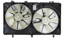 Dual Radiator & Condenser Fan Assembly For 2010-2012 RX350