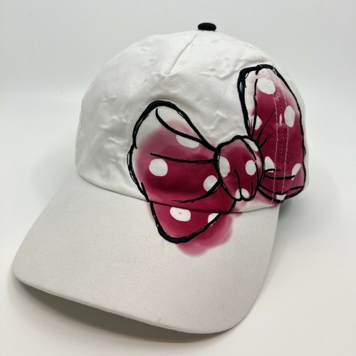 Disney Womens Hat White Adjustable 