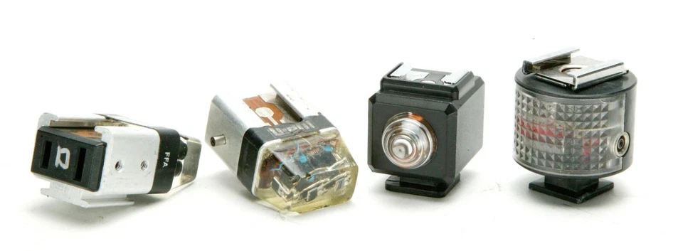 Vintage Nine Optical Slaves With Hot Shoe & PC Connection: Vivitar, Crown, Wein. - Image 2 of 2