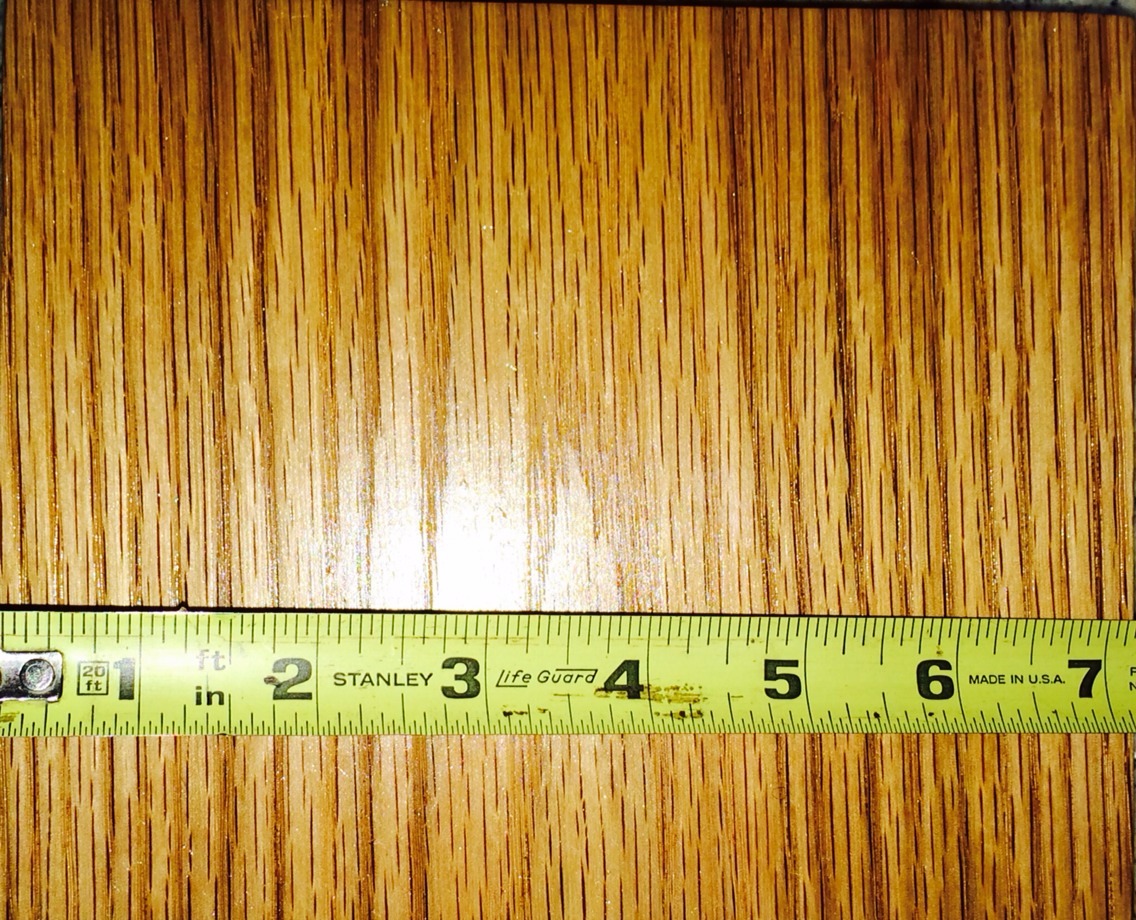 Red Oak Small Cutting Board, FDA Approved Food Grade (5x) Mineral Oil