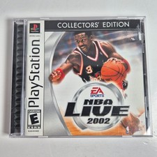 NBA Live 2002 Basketball Collector's Edition Brand NEW Playstation 1 PSX PS1