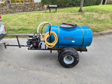 270l water bowser trailer with pump